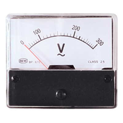Panel meter Rotating iron 0 - 300V AC
