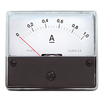 Panel meter Rotating iron 0 -  1A DC