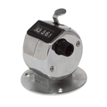 Mechanical handheld counter with  base