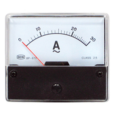 Panel meter Rotating iron 0 - 30A AC