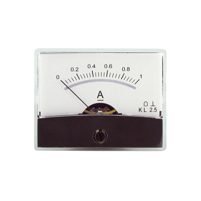 Einbauinstrument m.Spiegelskala 0 -  1A DC
