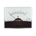 Einbauinstrument m.Spiegelskala 0 -  3A  DC