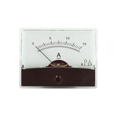 Einbauinstrument m.Spiegelskala 0 - 15A DC