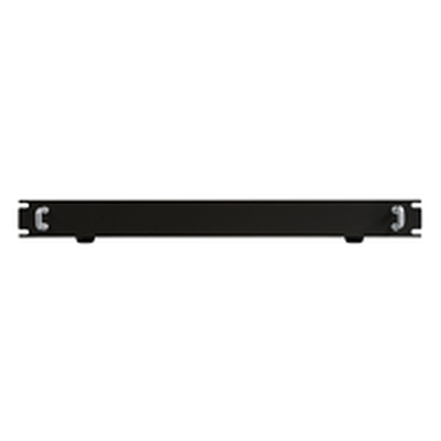 19 / 480mm Geh�use schwarz 1 HE Front schwarz