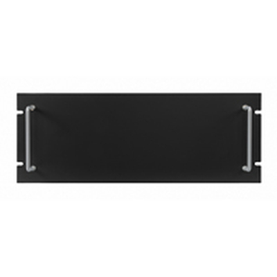 19 / 480mm Geh�use schwarz 4 HE Front schwarz