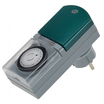 analoge Tages-Zeitschaltuhr IP44 max. 3500W / 16A