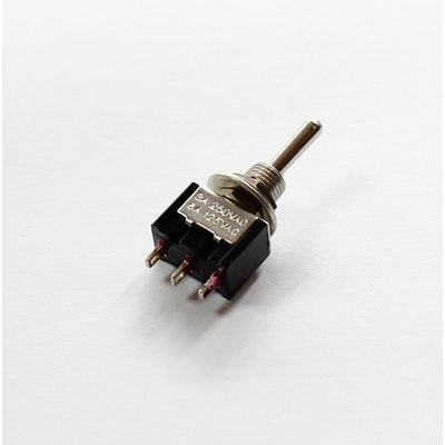 Miniature toggle switch / center switch 2 x (on)/off/(on) - MTS