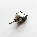 Miniature toggle switch / center switch 2 x (on)/off/(on)...