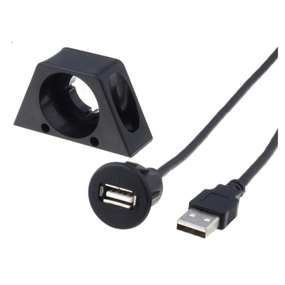 USB Verl�ngerung mit Auf.- oder Einbaubuchse