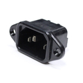 Kaltgerte IEC 60320 Einbaustecker C14 10A