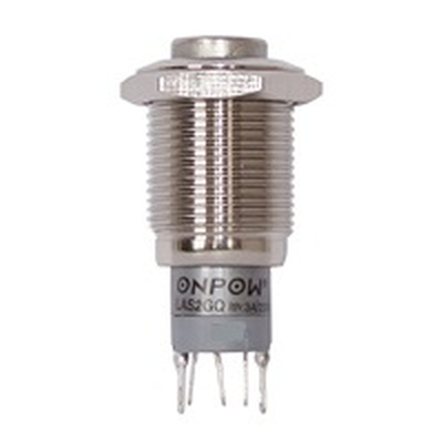 Full metal switch 16mm 1 x on/on