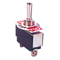 Toggle switch with screw connection 1 x 1/0/1
