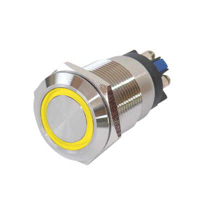 Vollmetalltaster 19mm 1 x ein + 1 x (ein) mit...