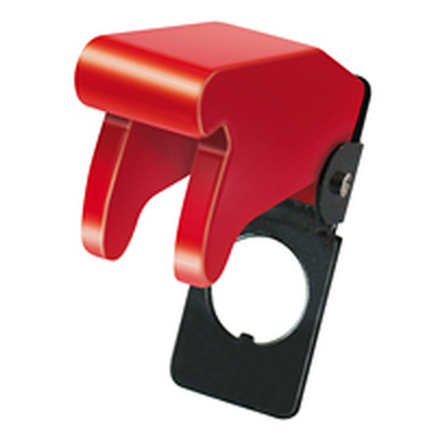 red safety cover for circuit breaker