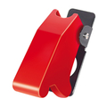 Sicherheitsabdeckung f�r Leistungsschalter rot
