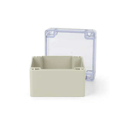 Universal enclosure with transparent upper part 120x120x 90mm ABS IP65
