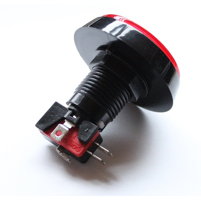 Gro�fl�chen Taster � 60mm rot