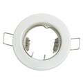 Ceiling mount bracket for MR16 �50mm lamps white