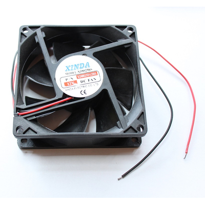 Fan 12VDC   80  x  80  x 25mm 100mA 2500 U/Min  -...