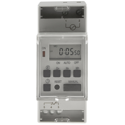 digitale Wochen-Zeitschaltuhr f�r Hutschienenmontage 230V...