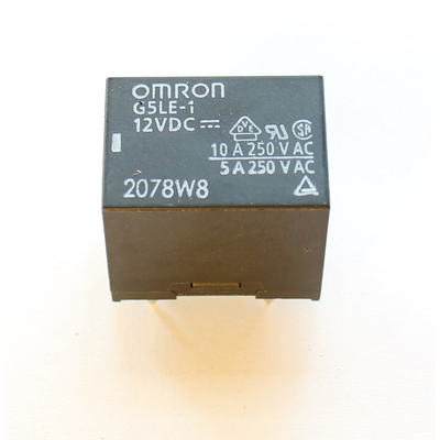 Relay 12VDC 10A 1 x  on/(on) - G5LE-1 12VDC