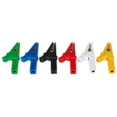 Kroko / Abgreifklemmen-Set 6 St�ck