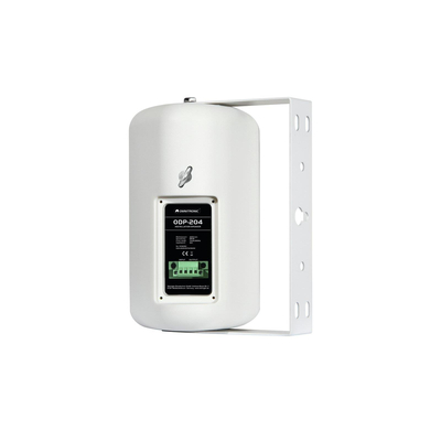 Weatherproof 4 wall speakers pair with mount, 40 Wrms - ODP-204
