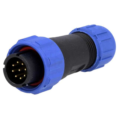 Stecker 9 polig 180V  3A IP68 - SP1310/P9IN