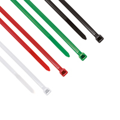 Cable tie assorted colors 4.8mm x 200mm (content 50 pcs)