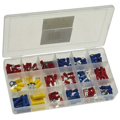 Quetschverbinder Sortiment in Sortierbox 175 Teile