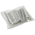 Shrink tube assortment 100 pieces white loose