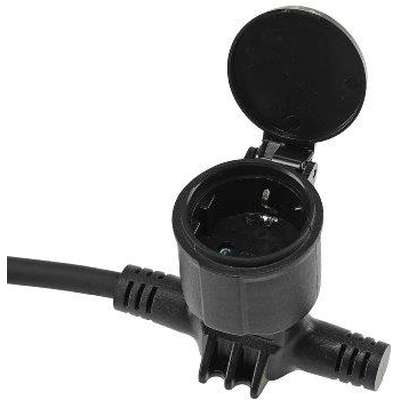 Outdoor Verl�ngerung mit 5 Einzelsteckdosen IP44