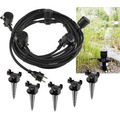 Outdoor Verl�ngerung mit 5 Einzelsteckdosen IP44