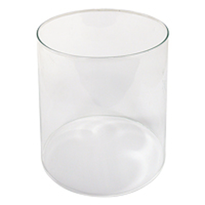 Replacement glass for petroleum lamp