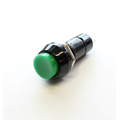 Push button round green off/(on) 250VAC/1A