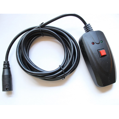 Cable remote control for fog machines with XLR