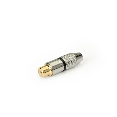 Cinchkupplung f�r Kabel bis 7 mm schwarz