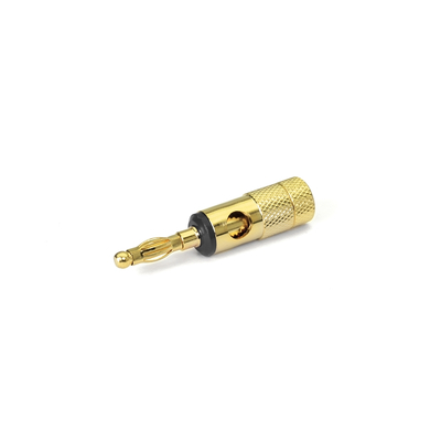 Banana spring plug black
