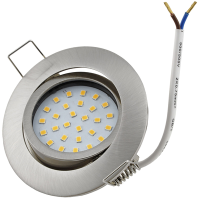 LED recessed lights  4W warm white swiveling