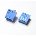 Spindeltrimmer      10K Ohm liegend 10-G�nge