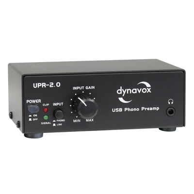 USB-Phono-Vorverst�rker - UPR-2.0 schwarz