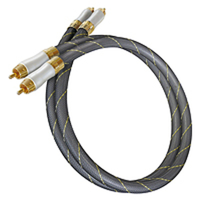 High-quality high-end stereo&nbsp;RCA cable plug / plug 1.5 m