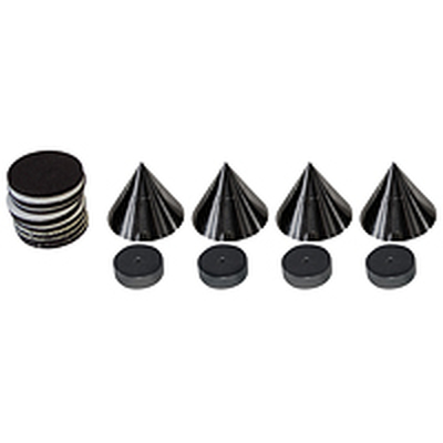 Sub-Watt absorbers Set of 4 black
