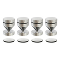 Vibration damper for loudspeakers  chrom finish   Set of...