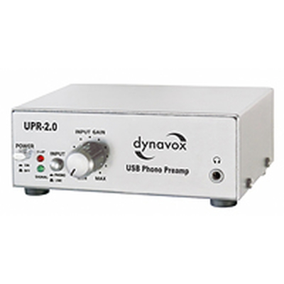 USB phono preamp UPR - 2.0 silver