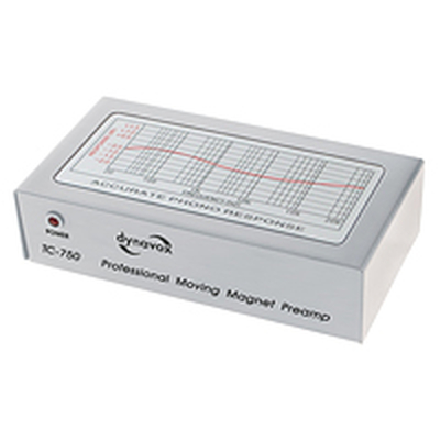 Professionel phono preamp TC-750 silver