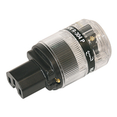 High-quality IEC socket for hi-fi devices.