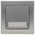 Push-button with Nameplate 0-250VAC 10A incl. Frame...