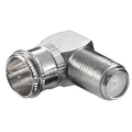 90� angle adapter F plug (Quick)   F socket