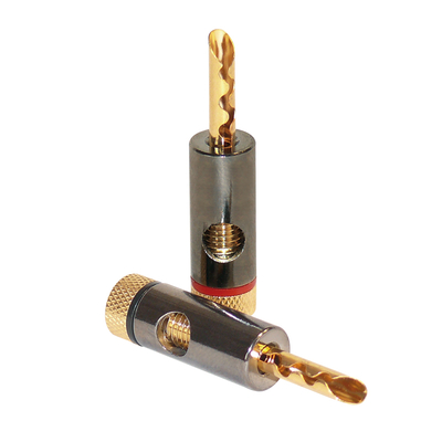 Bananas hollow plug set 2 x red/ 2 x black
